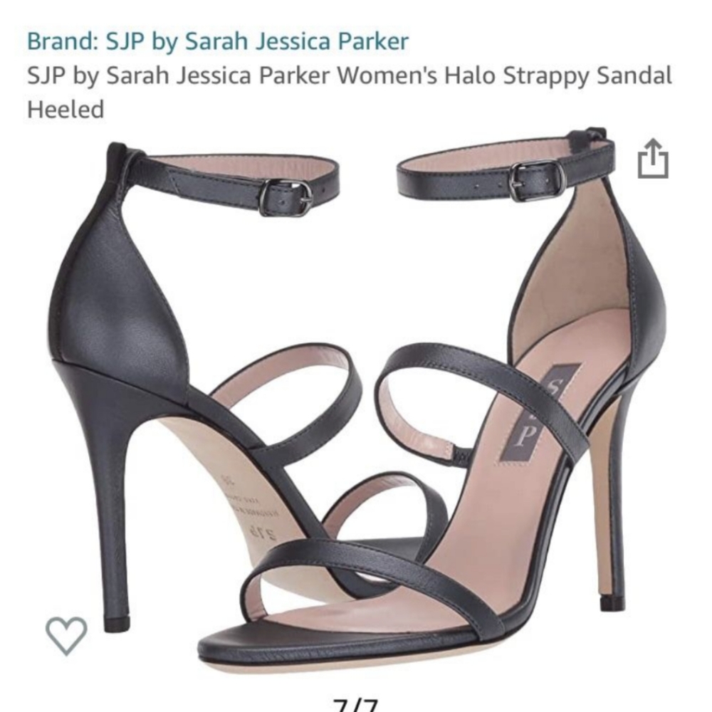 SJP Halo strappy sandals, 38